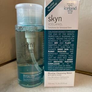 NIB Skyn Iceland Micellar Cleansing Water Skincare 5.24 Oz